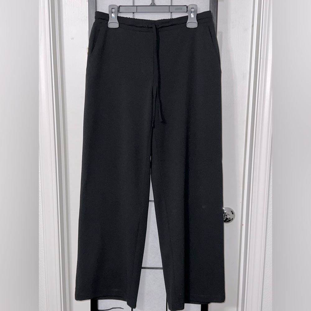 Black DKNY Wide Leg Pants